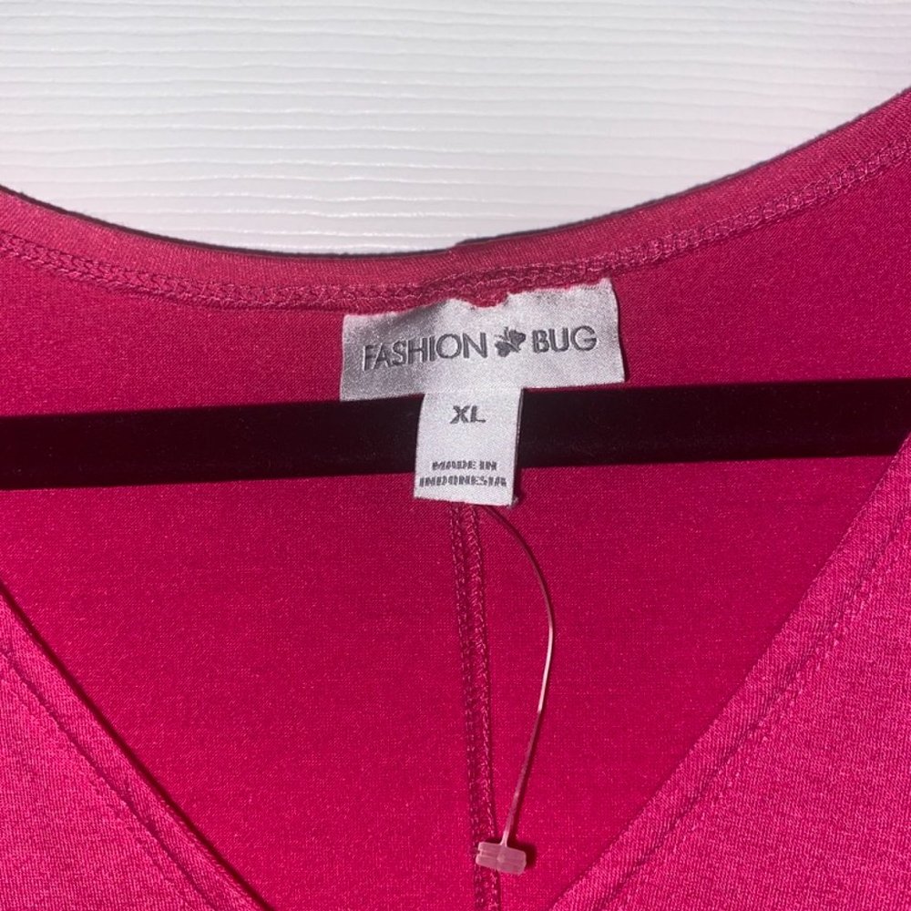 Pink- Stretch Dress - Picture 2 of 5